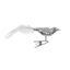 Glasfugl- Fugl sølv- mini