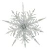 Snefnug- 3D- Sølv