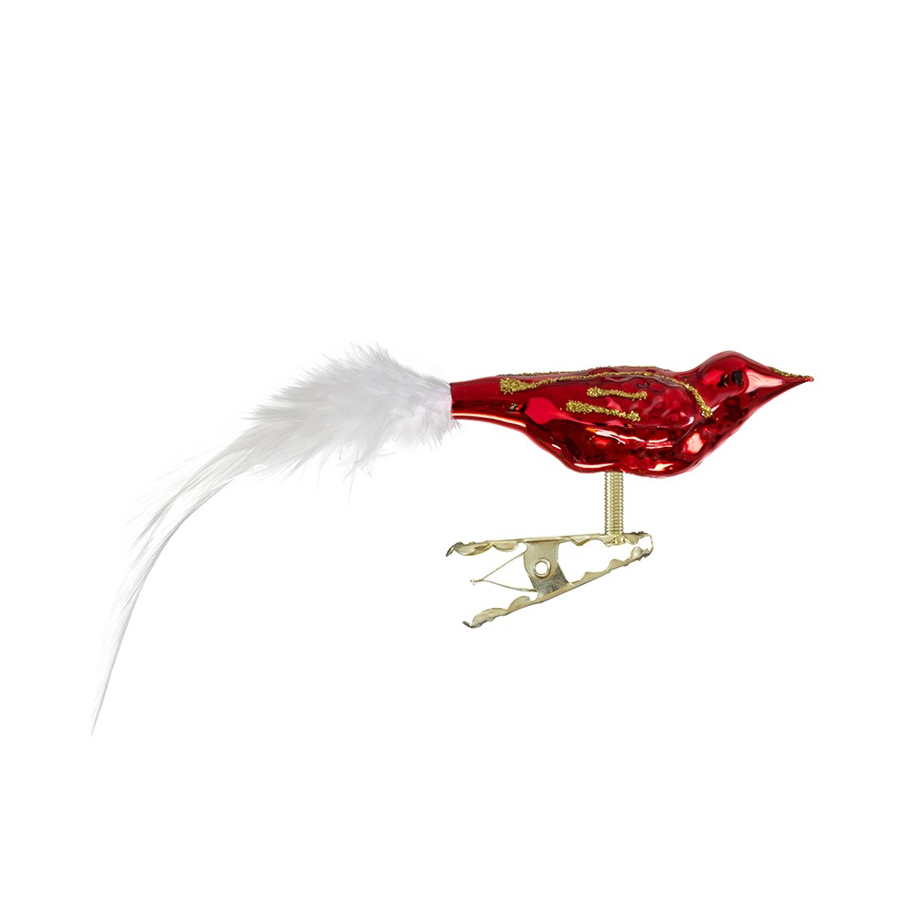 Glasfugl rød- mini