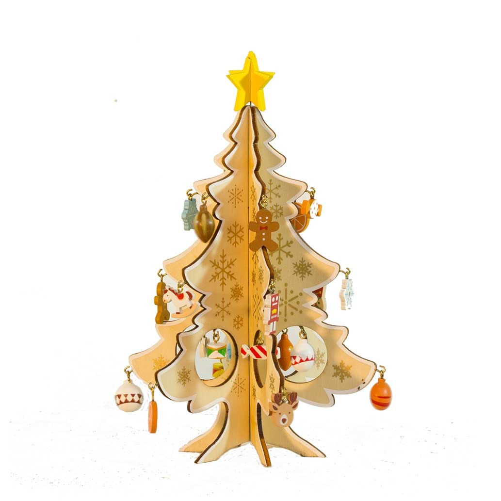 Juletræ- Træ- Småkage- Slik