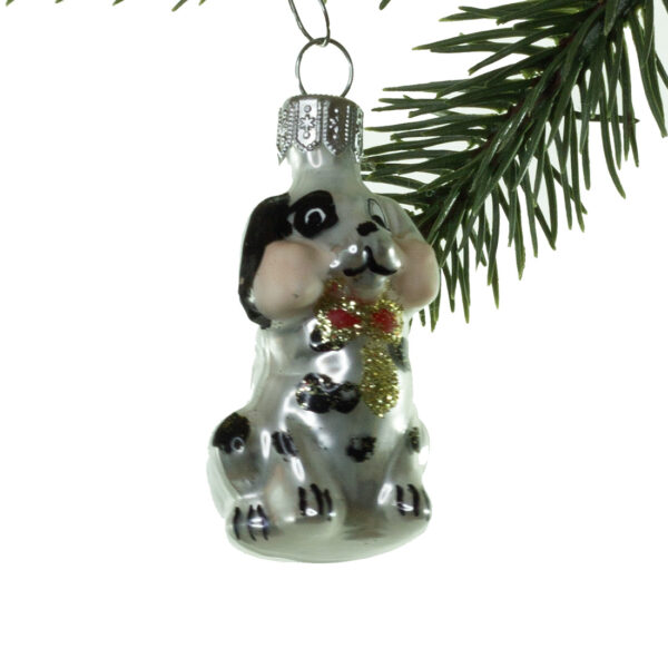 Glaskugle- Hund- Lille- Dalmatiner