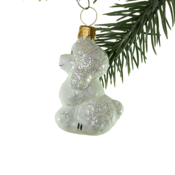 Glaskugle- Hund- Lille- Puddel