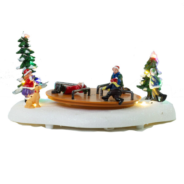 Juleby- Landskab- Karrusel